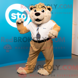 Personnage mascotte d un...