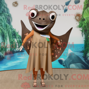Mascottekarakter van een...