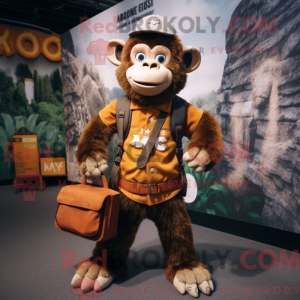 Mascottefiguur van een...