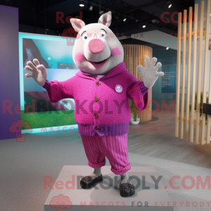 Mascot character of a...