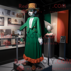 Mascot character of a Irish...