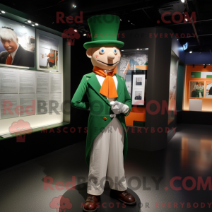 Mascottefiguur van een...