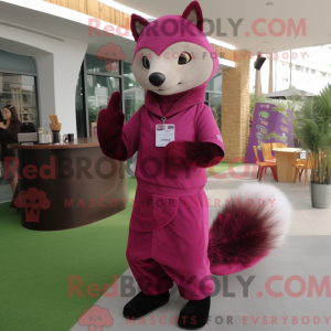 Mascot character of a...