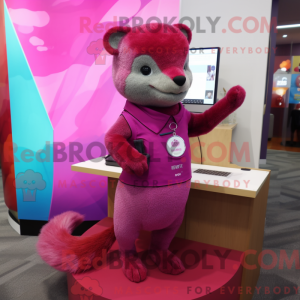 Mascot character of a...