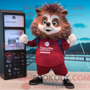 Mascot karakter van een...