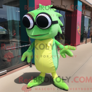 Mascot karakter van een...