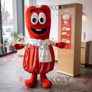 Mascottekarakter van een...