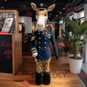 Maskottchen einer Giraffe...