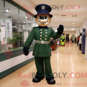 Mascottefiguur van een...