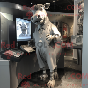 Mascottefiguur van een...