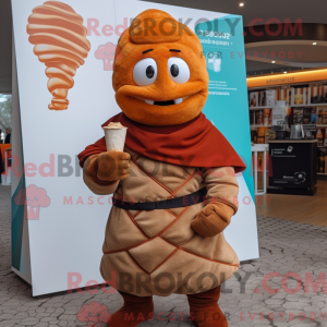 Mascot character of a Rust...