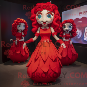 Mascota de una Medusa roja...