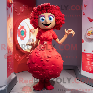 Mascottekarakter van een...