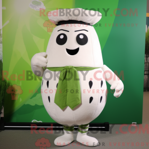 Mascot character of a White...