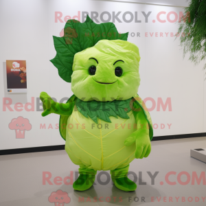 Mascot karakter van een...
