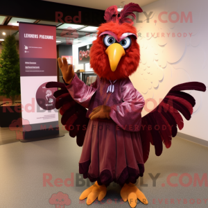 Maskot karakter af en...