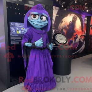 Postava maskota Purple...