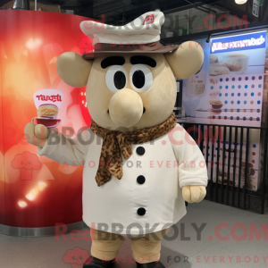 Personagem de máscara de um...