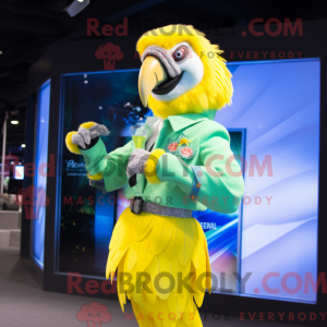 Personnage mascotte d un...