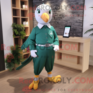 Mascottefiguur van een...