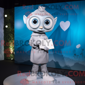 Maskot karakter af et sølv...