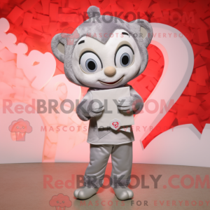 Maskot karakter af et sølv...