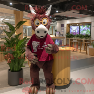 Mascot character of a...