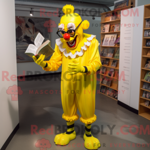 Mascot karakter van een...