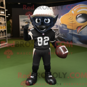 Mascot character of a Black...