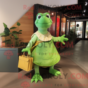Mascot karakter van een...