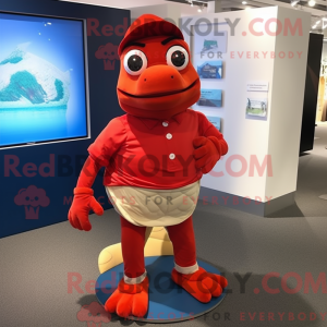 Personnage mascotte d une...