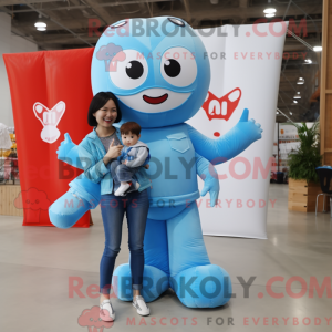 Maskot karakter af en...