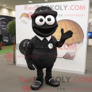 Mascot character of a Black...