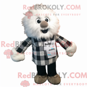 Mascottefiguur van een...