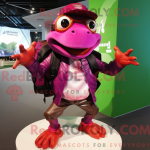 Personnage mascotte d une...