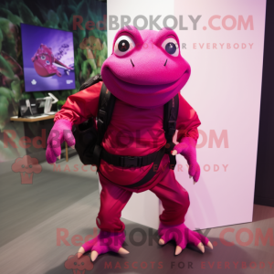 Mascot character of a...