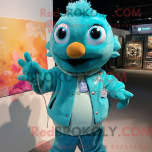 Mascot character of a...