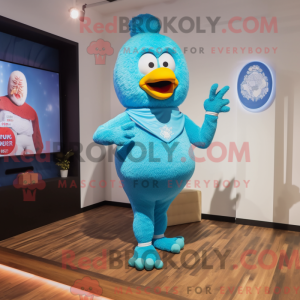 Maskot-karakter af en Sky...