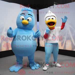 Mascot karakter van een...