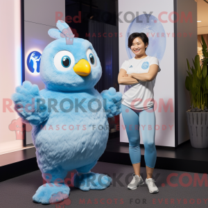 Mascot karakter van een...