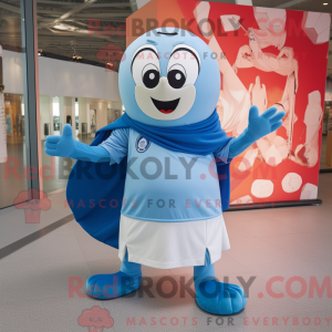 Mascottefiguur van een...