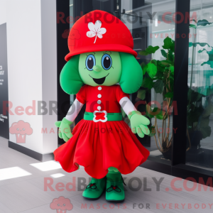 Mascottekarakter van een...