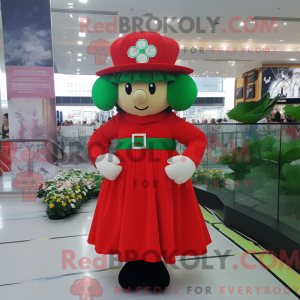 Mascottekarakter van een...