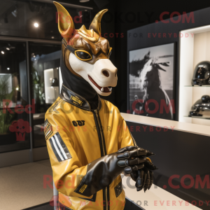 Mascot character of a Gold...