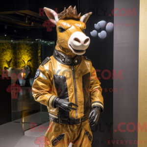 Mascottekarakter van een...