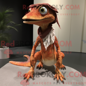 Mascot character of a Rust...