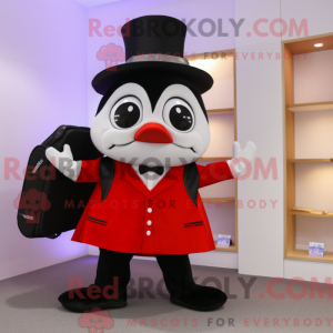 Mascot character of a Red...