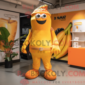 Mascottefiguur van een...