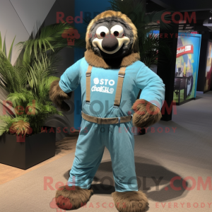 Personnage mascotte d un...