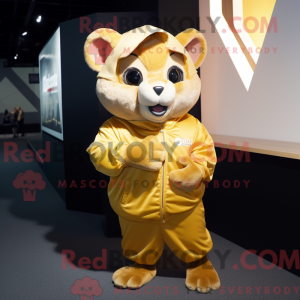 Maskot-karakter af en...